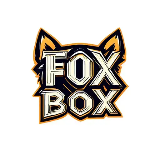 "Fox Box" "Fox Box" "Fox Box" Mechanical Fox Box logo tattoo design idea