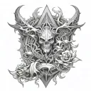 Arcane jayce subtle hints tattoo design idea