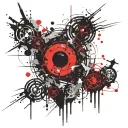 insanity tattoo design idea