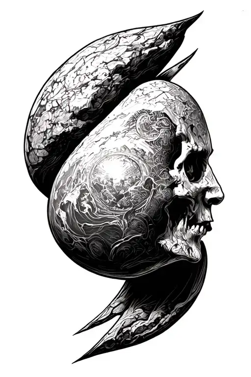 atlas stone tattoo design idea