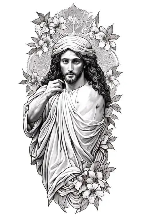 biblical tattoo design idea