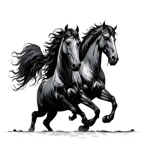 4 Horsemen tattoo design idea