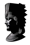 Sumerian tattoo design idea