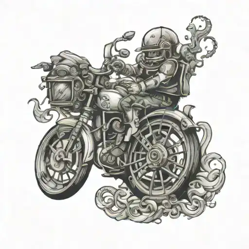 fortune favors those who dare tattoo design idea