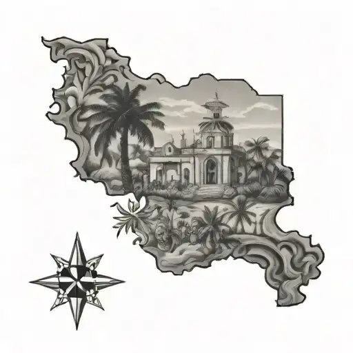 Haiti tattoo design idea