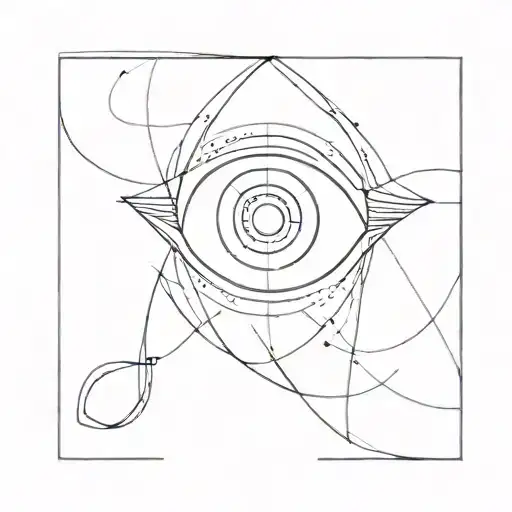 eye portal ego tattoo design idea