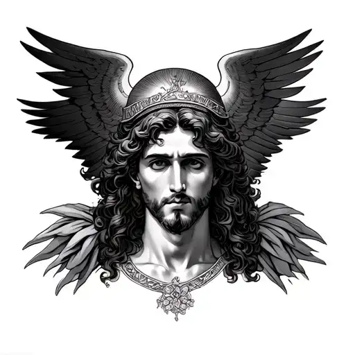 patron saint sebastian tattoo design idea