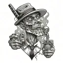 MOB tattoo design idea