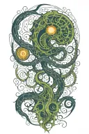 eldritch horror tattoo design idea