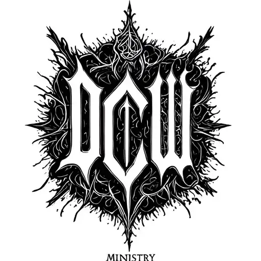 "DCW MINISTRY " evil tattoo design idea