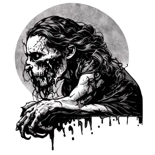 Hesitation Is Defeat tattoo design idea