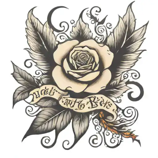 If it's meant to be, Then it will be  tattoo design idea