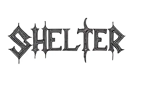 "Shelter" tattoo design idea