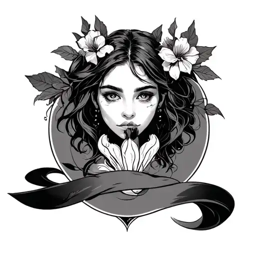 Trust in me and fall as wellI will find a center in youI will chew it up and leaveI will work to elevate youJust eno tattoo design idea