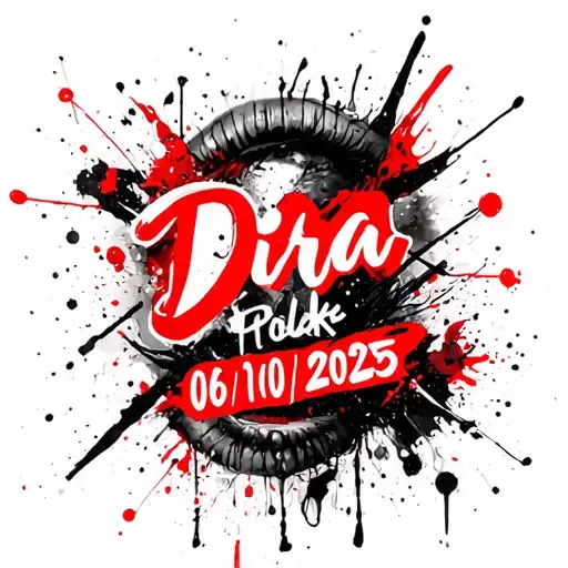 "Dira 06/10/2025" child birth date & name tatto tattoo design idea