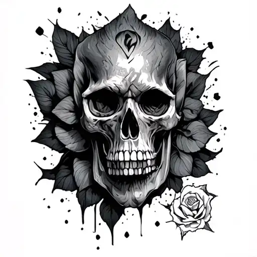 tattoo showing Grit tattoo design idea