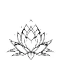 warframe, lotus, black and white, war within tattoo design idea