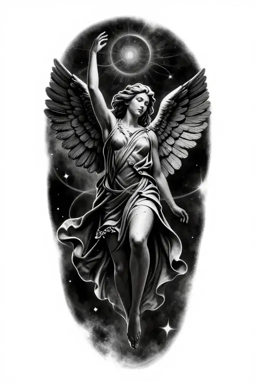 295+ Angel Rising Tattoo Ideas in 2026 - BlackInk AI