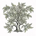 Olive Tree Therapy tattoo design idea