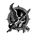 led zeppelin logos tattoo design idea