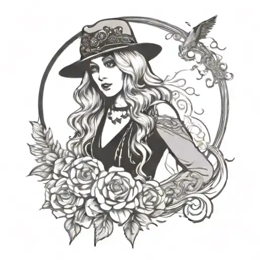 stevie nicks tattoo design idea