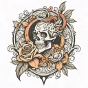 the name luca tattoo design idea