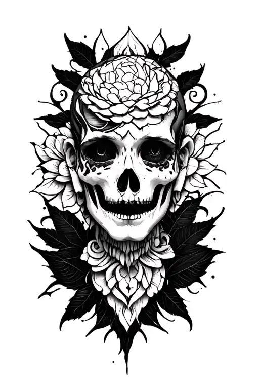 black bnwo tattoo design idea