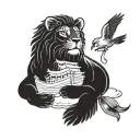 Noah's ark tattoo design idea