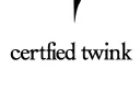 "certified twink
" tattoo design idea