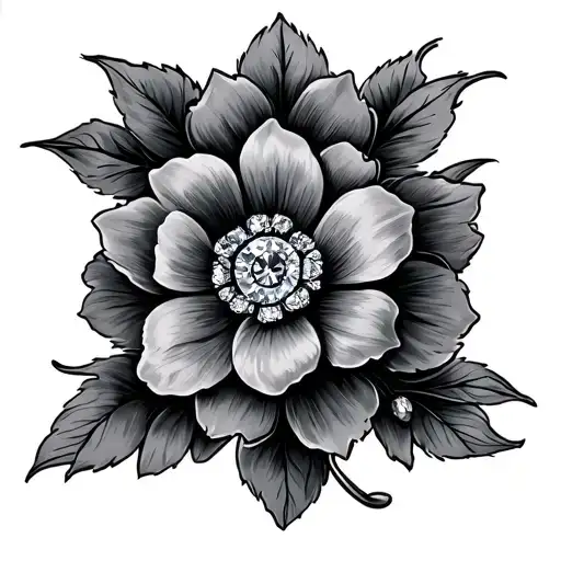 Wedding Ring tattoo design idea