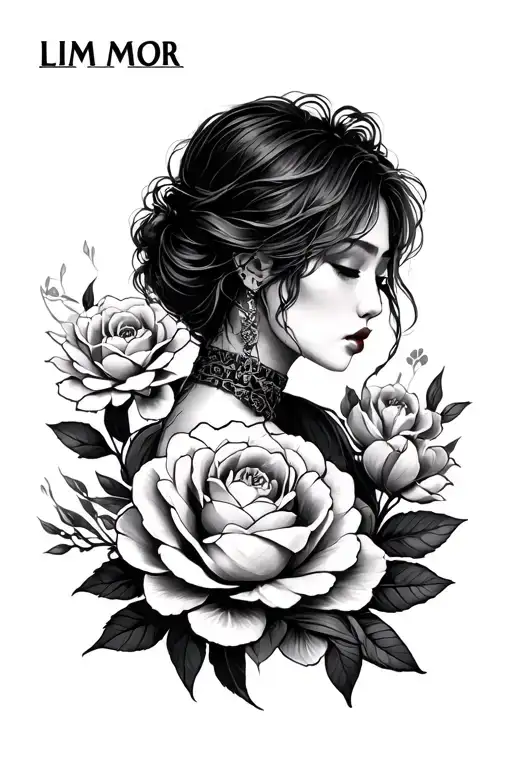 LIM MOR tattoo design idea