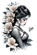 LIM MOR tattoo design idea