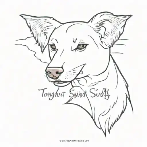 Taylor Swift "The Black Dog" lyrics "old habits die sscreaming" tattoo design idea