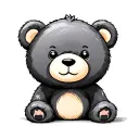 Teddy bear tattoo design idea