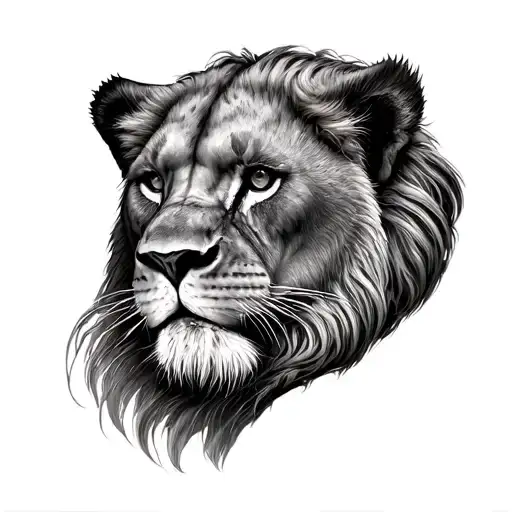 Realistic Leon Real Boca Aberta Shoulder tattoo design idea