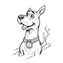 scooby doo tattoo design idea