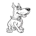 scooby doo tattoo design idea