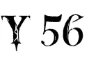 "Y 56" tattoo design idea