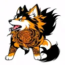 Arcanine tattoo design idea