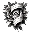 Wrap Around Ankle tattoo design idea