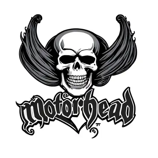 motorhead logo tattoo design idea