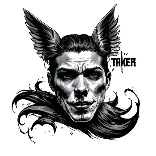 Risk taker tattoo design idea