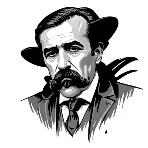 Godfather tattoo design idea