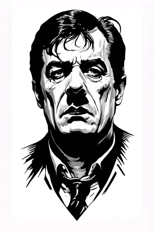 Scarface "The world is yours" tattoo design idea