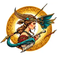 Sagittarius tattoo design idea