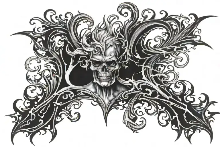 flames collarbone tattoo tattoo design idea