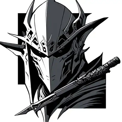 biomech name "Raiden" tattoo design idea