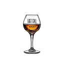 bourbon glass last call MMXVI tattoo design idea