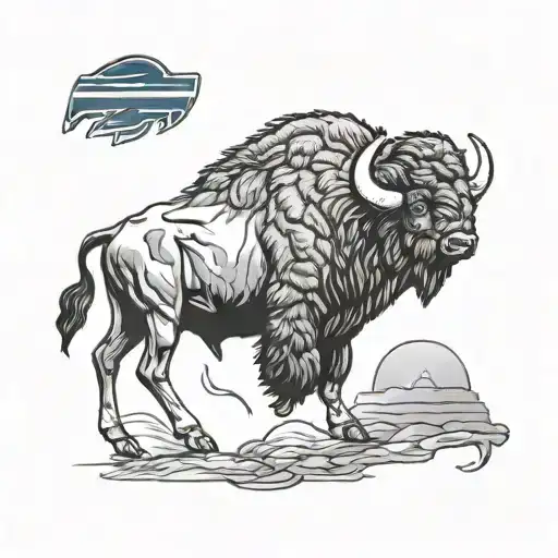 buffalo bills tattoo design idea