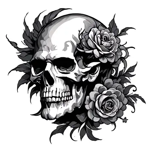 Janus tattoo design idea